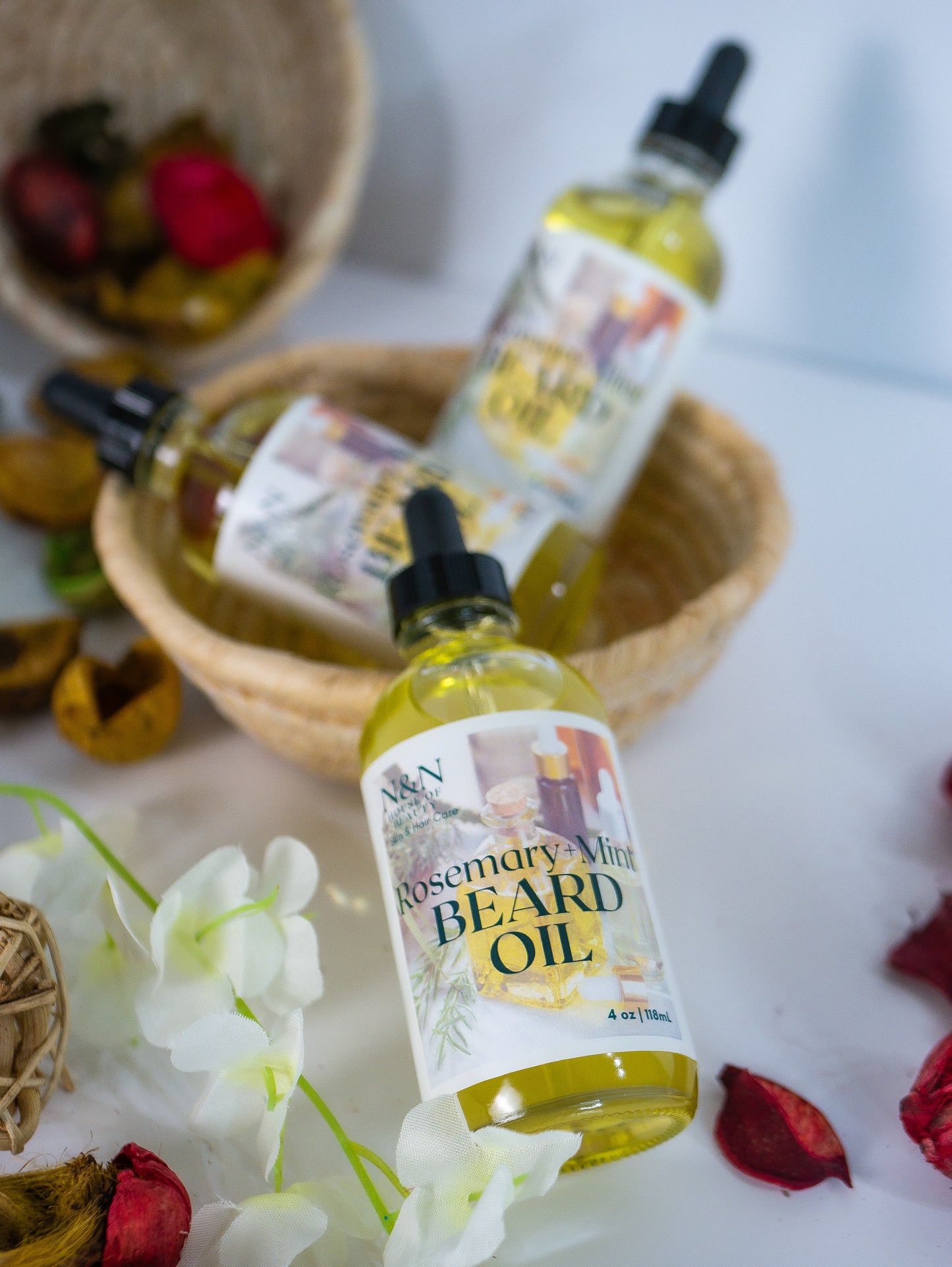 Rosemary+Mint Beard Oil