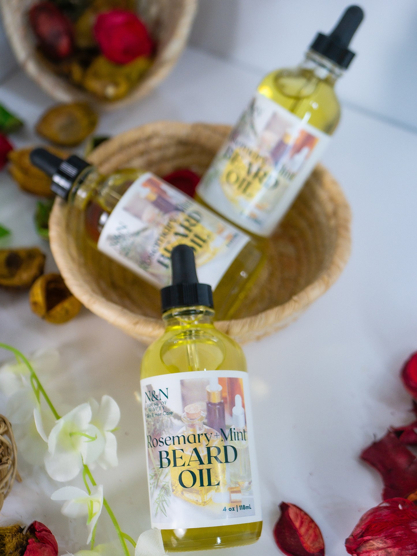 Rosemary+Mint Beard Oil